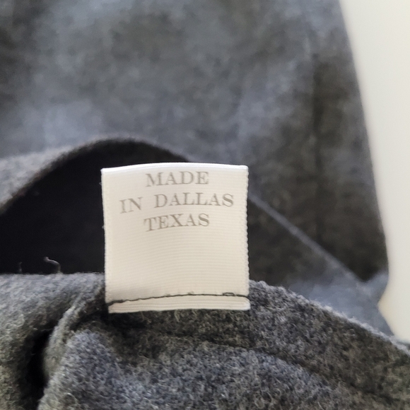 Tish Cox classic gray wool midi skirt - Picture 3 of 7